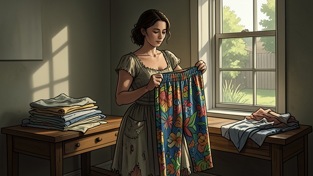 The Perfect Pair from "The Color Purple". The Perfect Pair Design for a Person Celie makes Shug soft, comfortable pants suited to travel, singing, and changes in body shape.