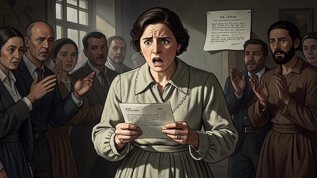 A Family Nearly Lost from "The Color Purple". A Family Nearly Lost A False Report Celie receives a telegram saying Nettie, Samuel, and the children may have drowned.