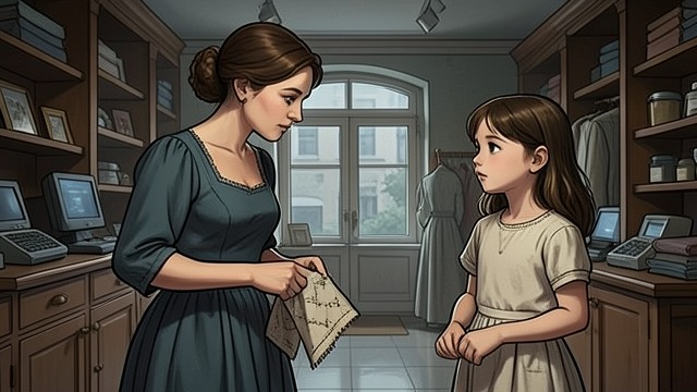 Olivia in the Town Store from "The Color Purple". Olivia in the Town Store Recognition Without Proof Celie sees Olivia in a store and believes the girl is hers because of her face and eyes.
