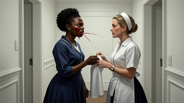 Refusing a Maid's Place from "The Color Purple". Refusing a Maid's Place A Demand Disguised as Kindness The mayor's wife praises Sofia's children and asks her to become a maid.