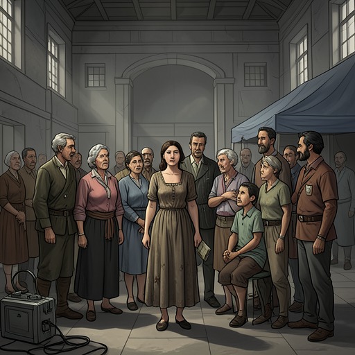 The Homecoming Circle from "The Color Purple". This thread follows the gradual creation of a chosen family, from Celie's lonely household to the final gathering of relatives and friends.