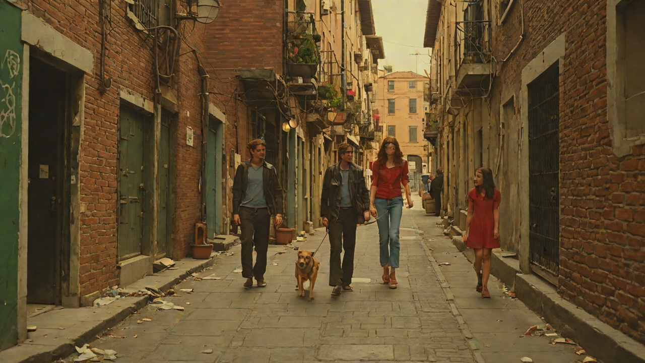 Stacey’s Alley from "The Running Man". Informal Solidarity A Child Helps Stacey shelters Ben and buys medicine for Cassie.