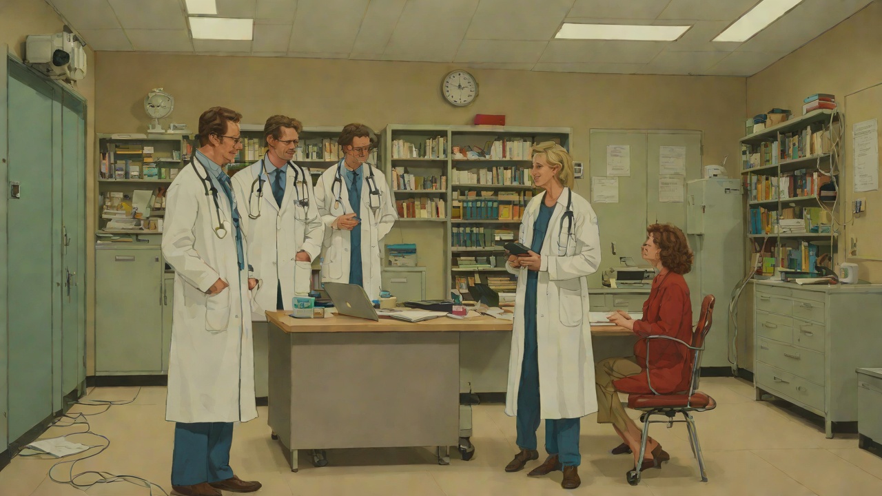 Trust in Medicine from "The Running Man". A Doctor Beyond Reach The Medical Need Ben trusts that professional medicine could save Catherine Sarah Richards, but access is controlled by money.