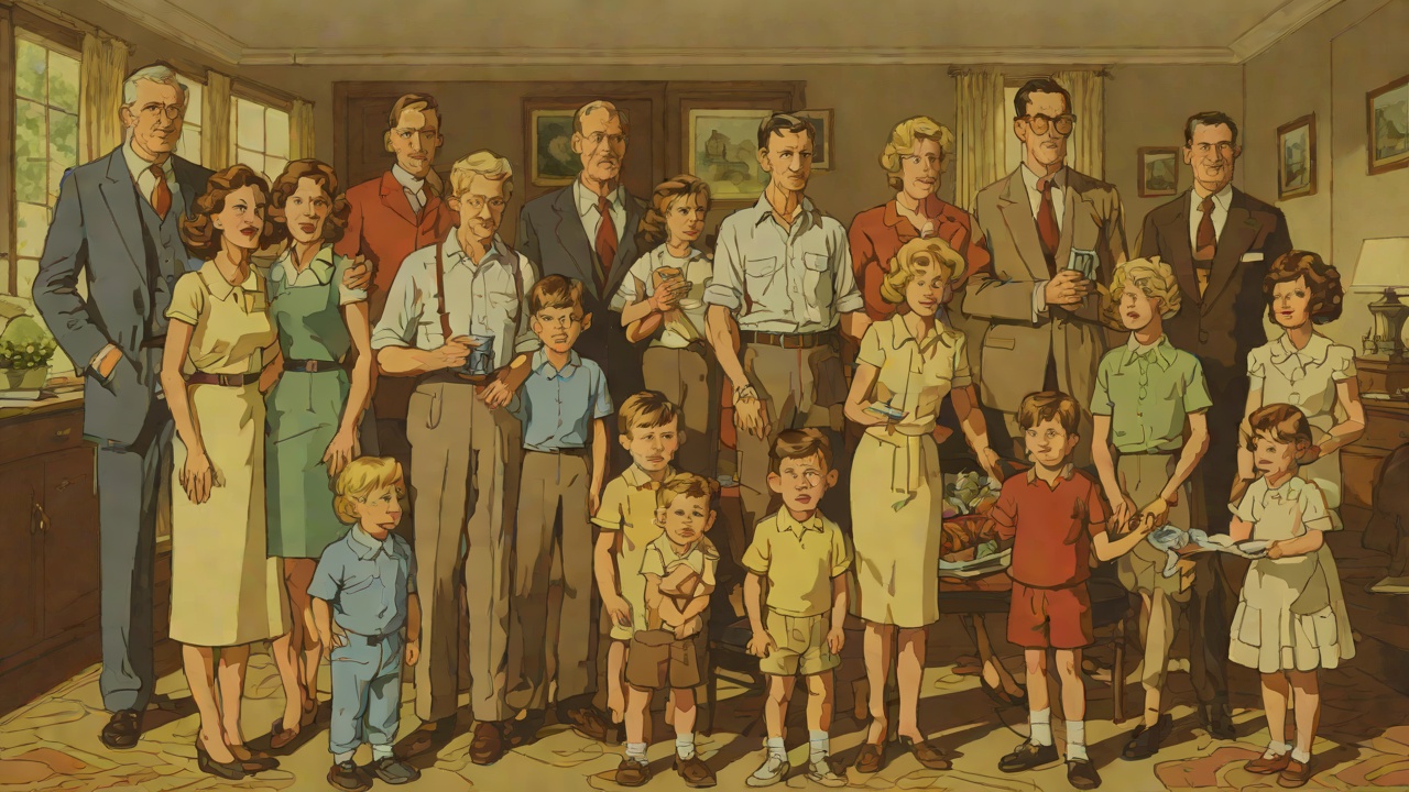 Family as Propaganda from "The Running Man". The Stolen Image Sheila Falsified The Network airbrushes Sheila into a greedy sexual caricature.