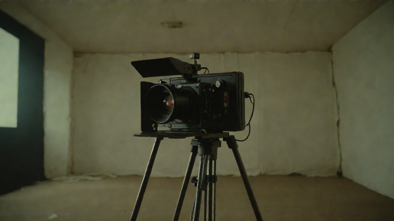 The Covered Camera from "The Running Man". Comedy in Hiding A Private Audience Ben records himself under a pillowcase and mocks the unseen viewers.