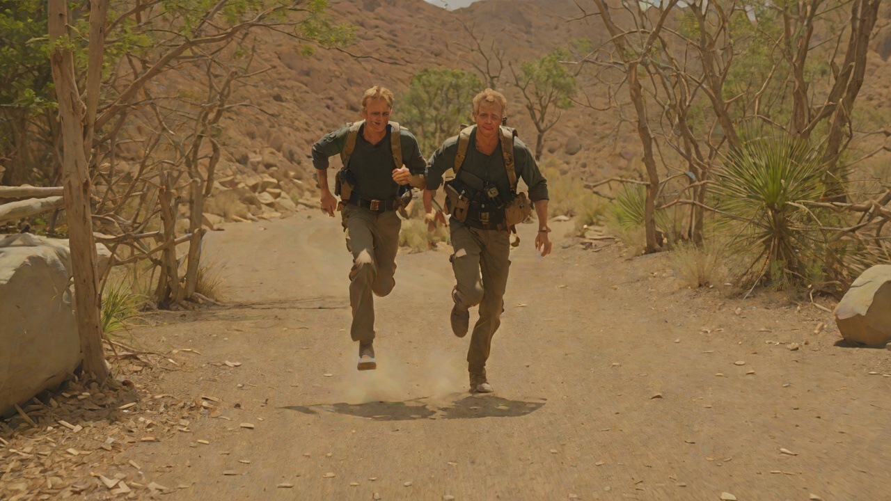 McCone’s Pursuit from "The Running Man". The Hunter’s Certainty Professional Pride Evan McCone believes that no contestant can escape him.