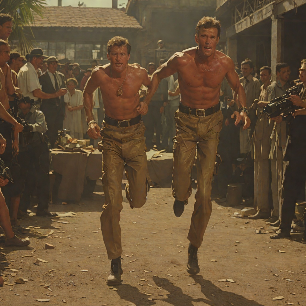 The Fate of Jimmy Laughlin from "The Running Man". This flow traces Jimmy Laughlin’s brief companionship with Ben and his conversion into a warning for every contestant.