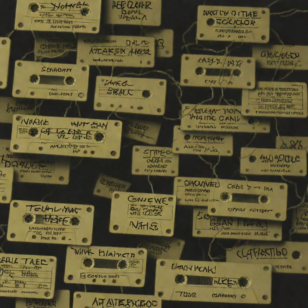 The Tapes and the Censored Voice from "The Running Man". This flow traces Ben’s attempt to use the Network’s required recording system against the Network itself.