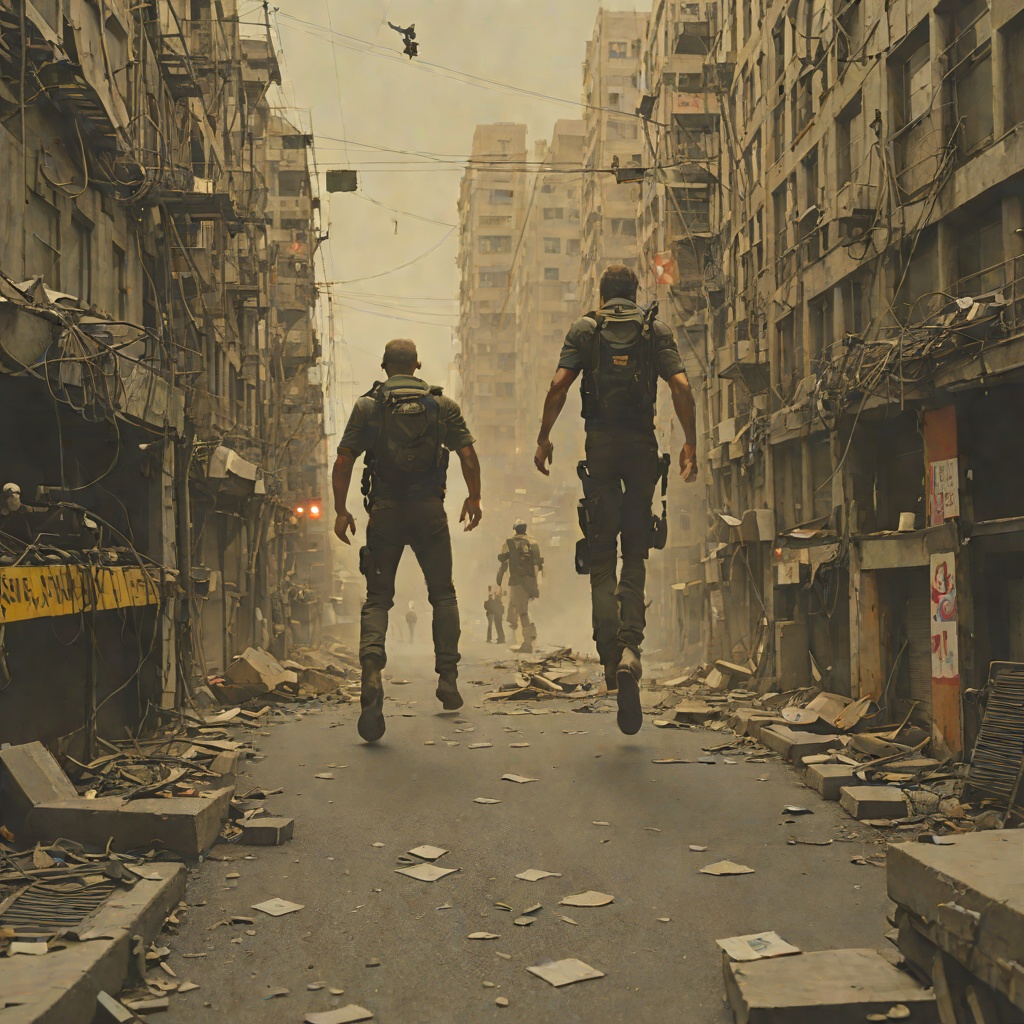 Free-Vee and Social Control from "The Running Man". This flow traces how Free-Vee functions as comfort, distraction, propaganda, and finally the medium of institutional collapse.