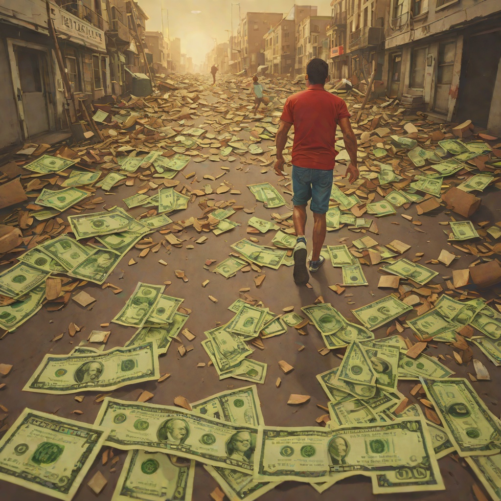 The Economics of Suffering from "The Running Man". This flow examines how money determines bodily risk, family survival, and public behavior.