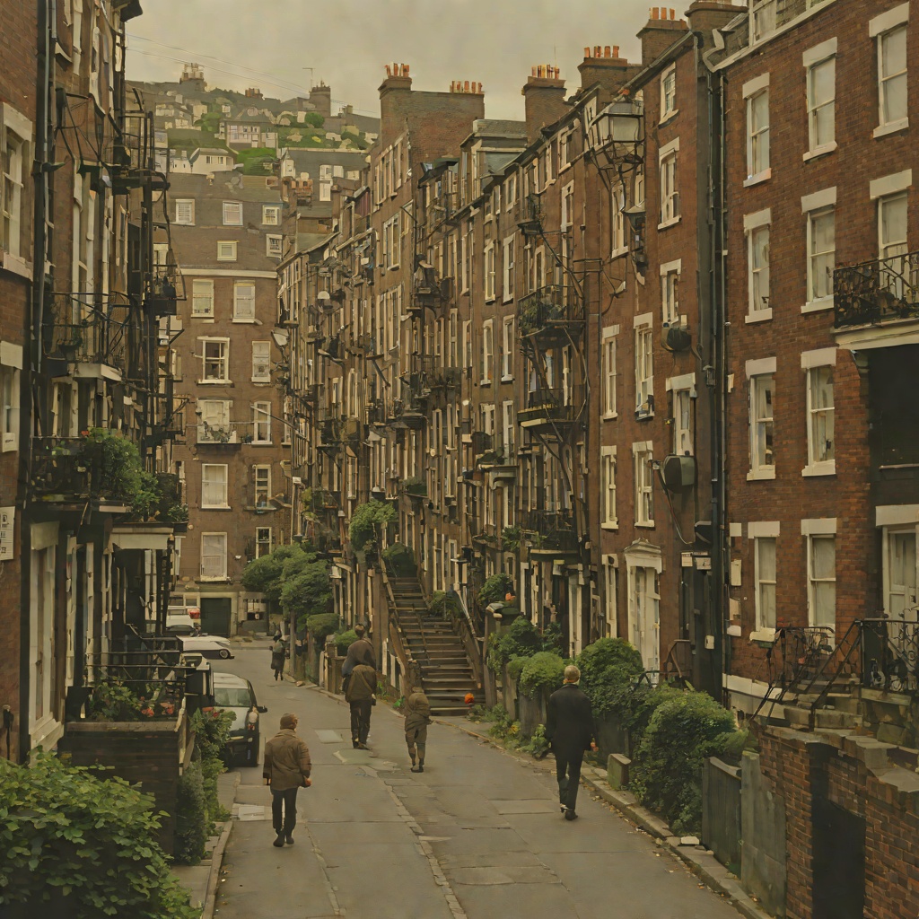 The Meaning of Home from "The Running Man". This flow traces how Ben’s idea of home changes from apartment, to community, to a destination he can no longer return to.