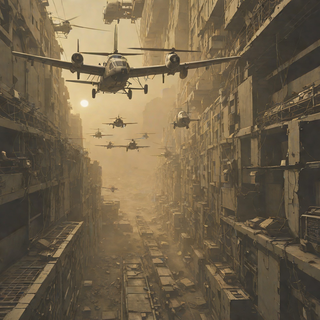 The Flight Toward the Network from "The Running Man". This flow follows Ben Richards’s physical escape from Harding through increasingly dangerous refuges and improvised identities.