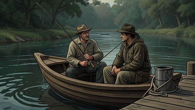 First Outings from "The Greatest Beer Run Ever: A Memoir of Friendship, Loyalty, and War". First Outings A Father’s Invitation John goes fishing with Francis (Frank) McGahern in the Tarred Boat.