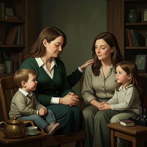 Maggie and Pat’s Family Support from "The Greatest Beer Run Ever: A Memoir of Friendship, Loyalty, and War". Maggie and Pat provide practical and emotional help that counters Francis’s isolation of Susan and the children.
