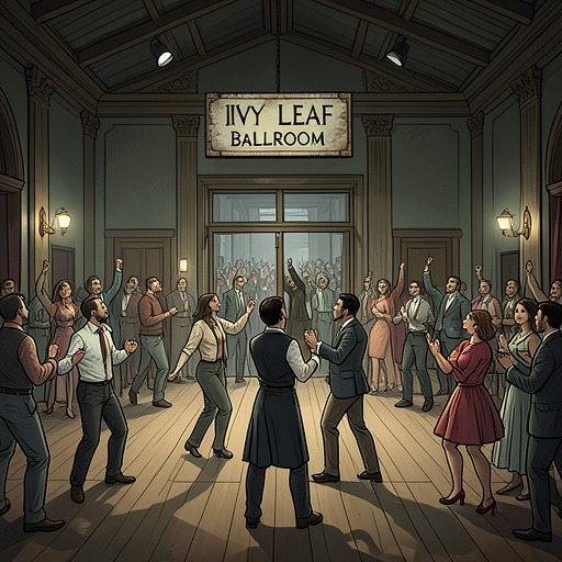 Patsy Conboy’s Ballroom from "The Greatest Beer Run Ever: A Memoir of Friendship, Loyalty, and War". This subplot follows the rise of the Ivy Leaf Ballroom as a local answer to social restriction and rural need.