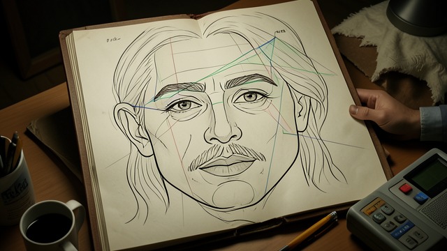 Eye Movements Organize the Figure from "The Imaginary". A Face Takes Shape Reorganized attention When the lines are read as a face, the viewer treats some marks as brow, nose, and mouth.