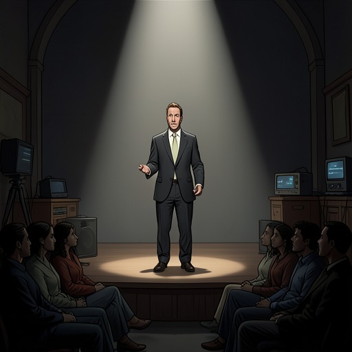 The Audience and the Actor from "The Imaginary". This flow traces how an audience imaginatively encounters a character through an actor whose real body remains distinct from the figure represented.
