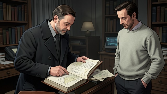 The Diary and Map from "The Killer". The Diary and Map A Planned Campaign Bérenger finds a diary, an address book, and a map that appears to track the Killer’s intended movements.
