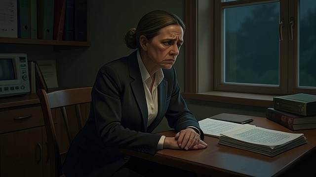 A Stifling Workplace from "The Killer". A Stifling Workplace Refusal to Continue Dany says she is tired of her position and cannot bear the situation any longer.