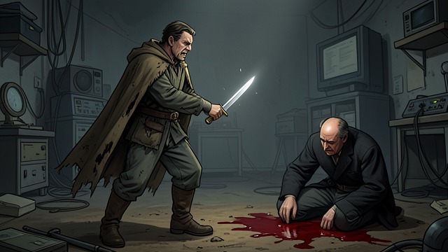 The Knife Between Friends from "The Killer". The Knife Between Friends Betrayal Repeated Macbett calls Banco a traitor and stabs him, despite the shared dangers and conspiracy they once embraced.