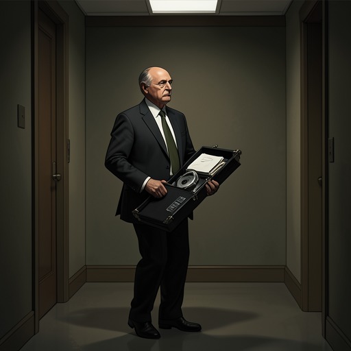 The Evidence in the Briefcase from "The Killer". This flow follows the discovery of material linking Édouard’s black briefcase to the Killer and Bérenger’s attempt to carry evidence to the authorities.