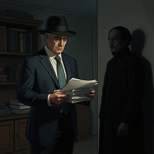 Édouard’s Complicity and Evasion from "The Killer". This flow traces Édouard’s apparent ignorance, the evidence found in his possession, and the explanations that keep him from becoming a reliable partner.