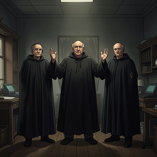 The Witches’ Prophecies from "The Killer". This flow follows the Witches’ predictions and shows how their words help create the ambitions and betrayals they appear merely to foresee.
