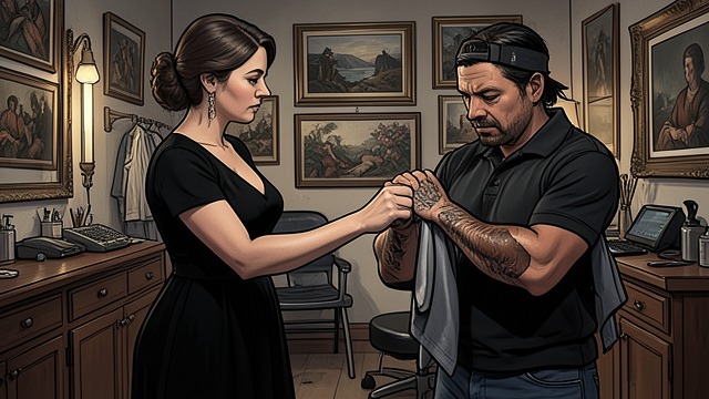 The Eeyore Tattoo Reveal and BB and Harley’s Breakup from "44 Chapters About 4 Men". The Eeyore Tattoo Reveal and BB and Harley’s Breakup transforms BB Easton’s excited expectation of being commemorated in Harley James’s tattoo into a rejection…