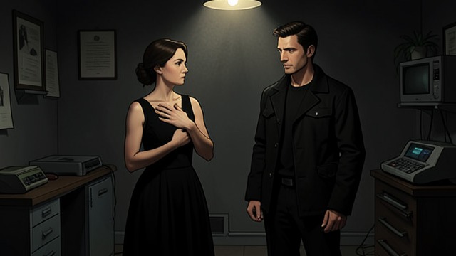 Hans and Brooke’s backstage reconciliation from "44 Chapters About 4 Men". Hans and Brooke’s backstage reconciliation turns a jealous confrontation after a concert into a decisive change in their eight-month relationship.