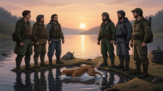 The Final Meeting from "A Dog's Journey". Reunion Beyond Life Names Remembered Toby awakens to find the people he loved gathered by the water. CJ stands among them beside Ethan, Hannah, and Trent.