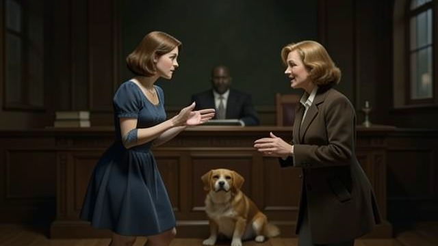 The Bargain from "A Dog's Journey". A Confrontation A Mother and Daughter Gloria objects to the dog and threatens consequences.