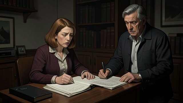 Separation and Money from "A Dog's Journey". A Fractured Household A Conditional Return CJ returns after police intervention and tries to live with Gloria again.