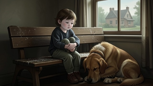 A Child on the Farm from "A Dog's Journey". A Child in Her Family Grandpa Ethan Gloria brings baby Clarity to see Ethan and calls him Grandpa.