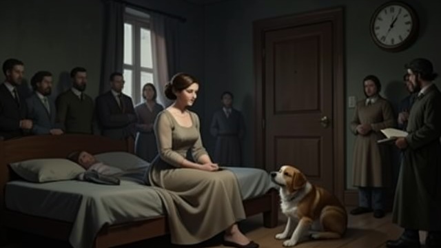 Unease at the Party from "A Dog's Journey". A Room Full of Guests A Celebration Gloria hosts a lavish party while CJ feels uncomfortable and remains apart from the gathering.