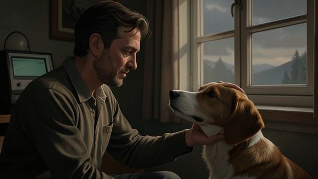 A Life of Care from "A Dog's Journey". The Rock Remains Supporting CJ Trent supports CJ through dialysis, declining strength, and her decision to enter hospice.