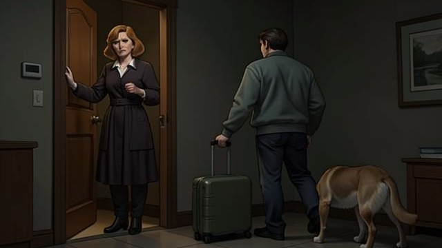Trust Broken from "A Dog's Journey". Leaving Becomes Necessary Another Intrusion CJ finds Shane already inside, having manipulated the dog door’s lock.