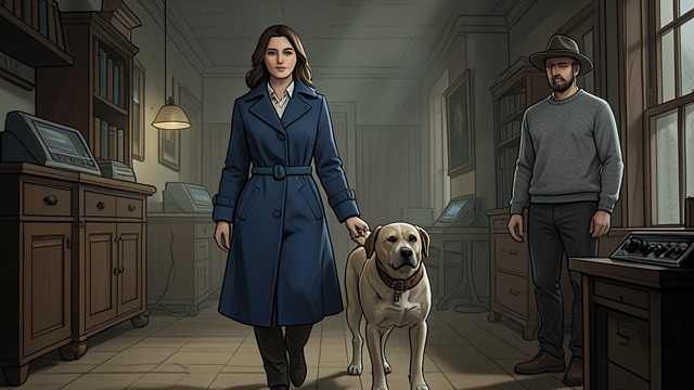 Care Across Generations from "A Dog's Journey". Toby and CJ Together Shared Service CJ counsels patients and families while Toby stays at her heels.