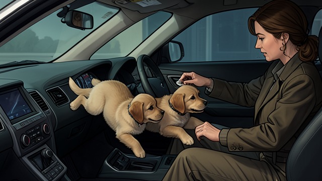 Reunited in the Car from "A Dog's Journey". Familiar Play Back Together Molly rejoins Rocky in Trent’s car and the puppies immediately wrestle around Clarity.