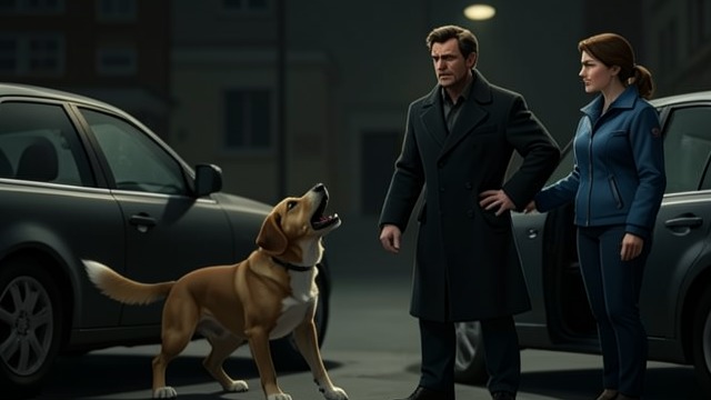Safety on the Road from "A Dog's Journey". Guarding Her Girl Facing a Threat Molly snarls at a man who approaches CJ’s car at night and later helps her evade Shane.