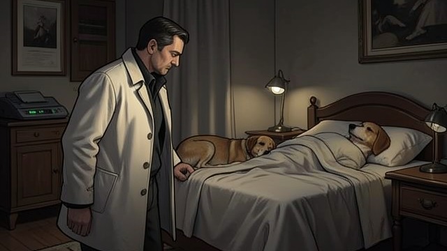 Comfort at Death from "A Dog's Journey". A Presence at the Bedside Recognizing Change Toby senses when a patient is passing and lies quietly beside him.