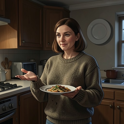 CJ’s Support for Dawn from "A Dog's Journey". CJ turns her own history of disordered eating into a careful offer of help to Dawn, who faces a similar secret while grieving her mother.