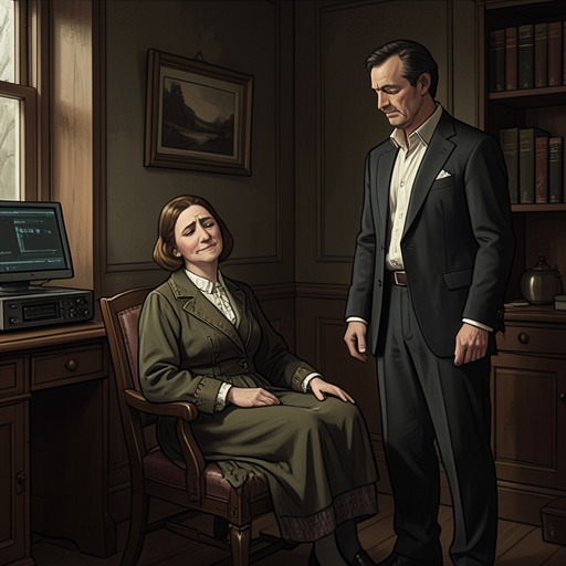Gloria’s Decline and Final Reconnection from "A Dog's Journey". Gloria’s difficult relationship with CJ persists through separation, illness, and age, ending without full reconciliation but with a final expression of love.