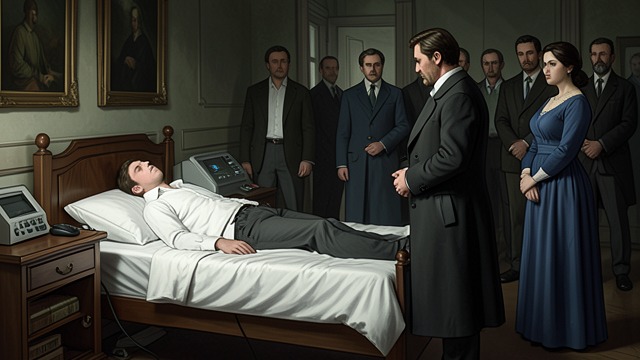 A Hospital Farewell from "Say Nothing". The Last Visit An uneasy bedside encounter When Hughes lies in a coma, Adams visits despite the family’s knowledge that Brendan might once have resented him.