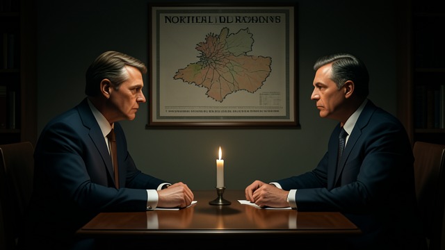 An Architect of Peace from "Say Nothing". Negotiation and Agreement Building a political channel Adams meets John Hume secretly and works toward a ceasefire and negotiated settlement.
