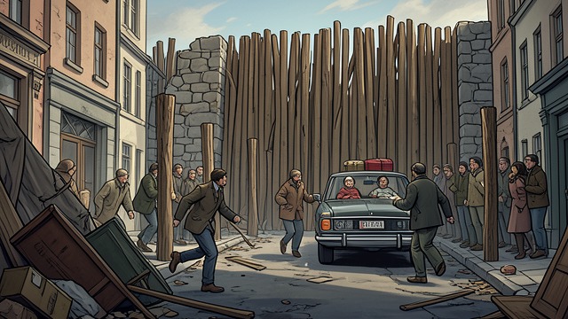 Barricades and Flight from "Say Nothing". Streets Become Front Lines Neighborhoods defend themselves Riots and house burnings produce barricades and mass displacement.