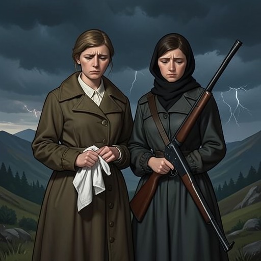The Price Sisters’ Bond from "Say Nothing". This flow traces the sisters’ intimacy from childhood through shared militant work and imprisonment to separation, political divergence, and grief.