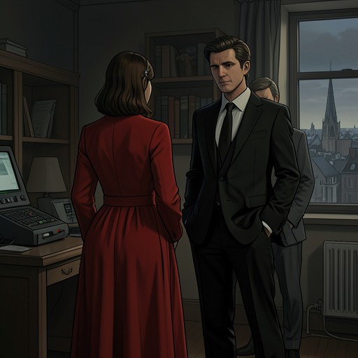 Dolours Price and Stephen Rea from "Say Nothing". This flow follows a relationship that joins a former militant and a Protestant actor while exposing the tension between private life and public history.