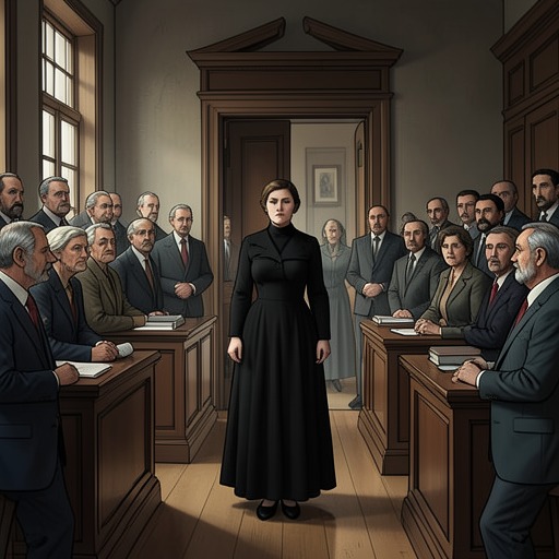 The Price Sisters’ London Trial from "Say Nothing". This flow follows the public spectacle of the London bombing trial and shows how media narratives turn young women into symbols of political violence.