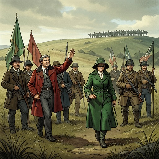 The Meaning of a ‘Final’ Settlement from "Say Nothing". This flow traces the collision between republican ideals of absolute victory and the negotiated compromises that end sustained conflict without delivering a…