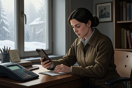 The narrator’s breakup with Jun-oh from "Winter in Sokcho". The narrator’s breakup with Jun-oh is the point at which a practical disagreement about where to live becomes an acknowledged separation.